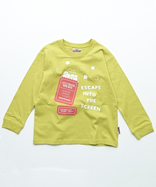 MARKEY'S(マーキーズ)の「【LSP WOW!】カラバリプリント長袖Tシャツ(Tシャツ/カットソー・キッズ・ブルー/オレンジ/カーキ/グリーン/ブラック/ワインレッド/アイボリー/オフホワイト/イエロー/ライトグリーン/ネイビー/ベージュ/ライトブルー/グレー/ブラウン/チャコール/レッド/ピンク/パープル/ホワイト・130/80/140/90/150/95/100/110/120)」の12枚目の写真