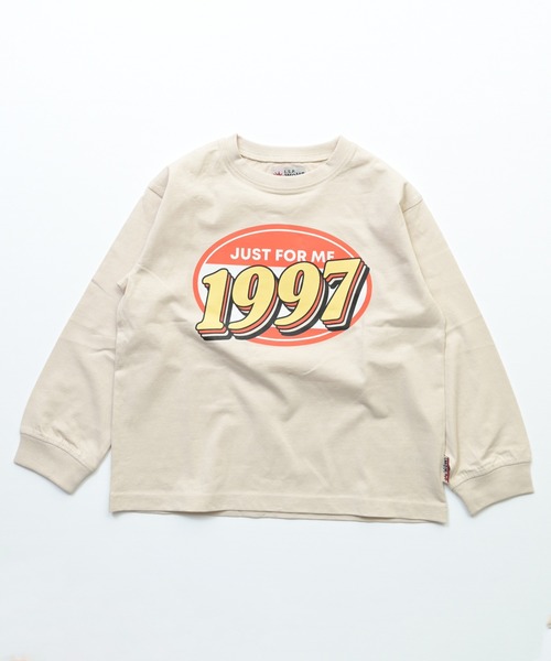 MARKEY'S(マーキーズ)の「【LSP WOW!】カラバリプリント長袖Tシャツ(Tシャツ/カットソー・キッズ・ブルー/オレンジ/カーキ/グリーン/ブラック/ワインレッド/アイボリー/オフホワイト/イエロー/ライトグリーン/ネイビー/ベージュ/ライトブルー/グレー/ブラウン/チャコール/レッド/ピンク/パープル/ホワイト・130/80/140/90/150/95/100/110/120)」の4枚目の写真