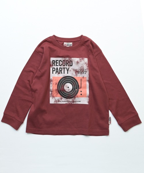 MARKEY'S(マーキーズ)の「【LSP WOW!】カラバリプリント長袖Tシャツ(Tシャツ/カットソー・キッズ・ブルー/オレンジ/カーキ/グリーン/ブラック/ワインレッド/アイボリー/オフホワイト/イエロー/ライトグリーン/ネイビー/ベージュ/ライトブルー/グレー/ブラウン/チャコール/レッド/ピンク/パープル/ホワイト・130/80/140/90/150/95/100/110/120)」の19枚目の写真