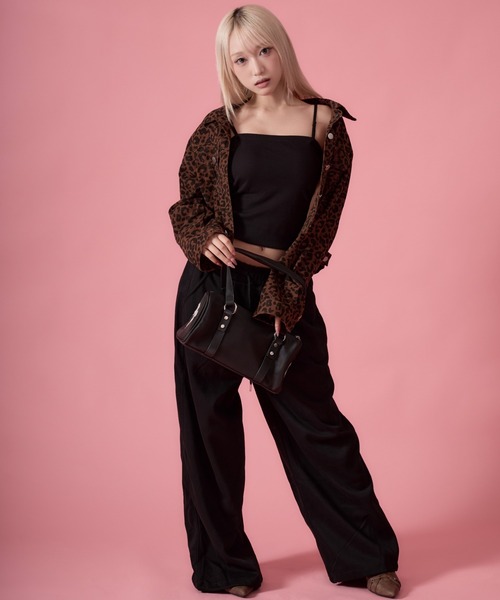 mindseeker girls(マインドシーカーガールズ)の「Rhinestone Sweatpants / ラインストーンスウェットパンツ(スウェットパンツ・レディース・グレー/ブラック・FREE)」の19枚目の写真