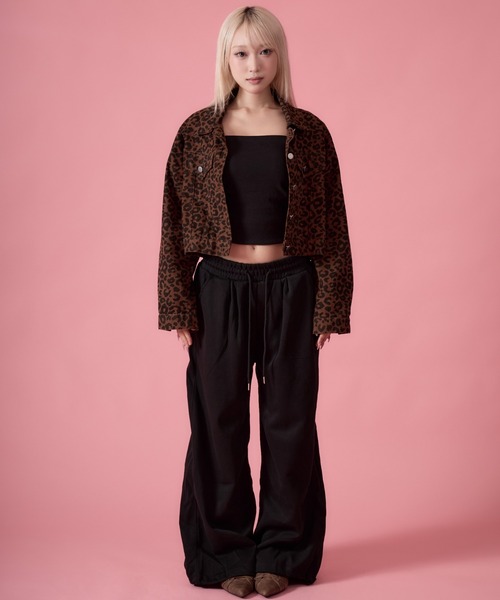 mindseeker girls(マインドシーカーガールズ)の「Rhinestone Sweatpants / ラインストーンスウェットパンツ(スウェットパンツ・レディース・グレー/ブラック・FREE)」の16枚目の写真