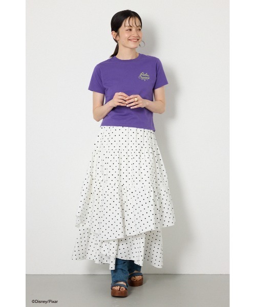 RODEO CROWNS WIDE BOWL（ロデオクラウンズワイドボウル）の「(TOY STORY)FRIEND Tシャツ（Tシャツ/カットソー・レディース・オフホワイト/ブラウン/パープル/ブラック・SMALL/MEDIUM）」の8枚目の写真