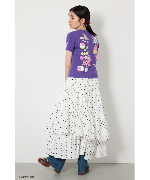RODEO CROWNS WIDE BOWL（ロデオクラウンズワイドボウル）の「(TOY STORY)FRIEND Tシャツ（Tシャツ/カットソー・レディース・オフホワイト/ブラウン/パープル/ブラック・SMALL/MEDIUM）」の9枚目の写真