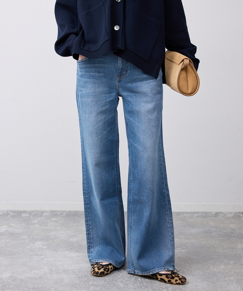 Healthy denim（ヘルシーデニム）の「《追加3》HEALTHY DENIM/ヘルシーデニム SLOBE別注 Quiche（デニムパンツ・レディース・ブルー・22cm/24cm/25cm）」の20枚目の写真
