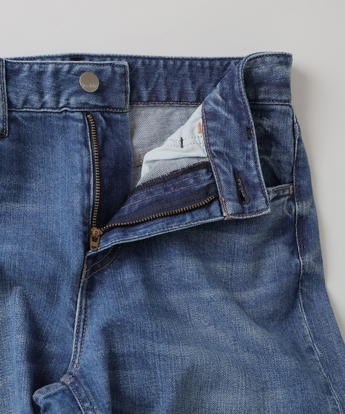 Healthy denim（ヘルシーデニム）の「《追加3》HEALTHY DENIM/ヘルシーデニム SLOBE別注 Quiche（デニムパンツ・レディース・ブルー・22cm/24cm/25cm）」の9枚目の写真