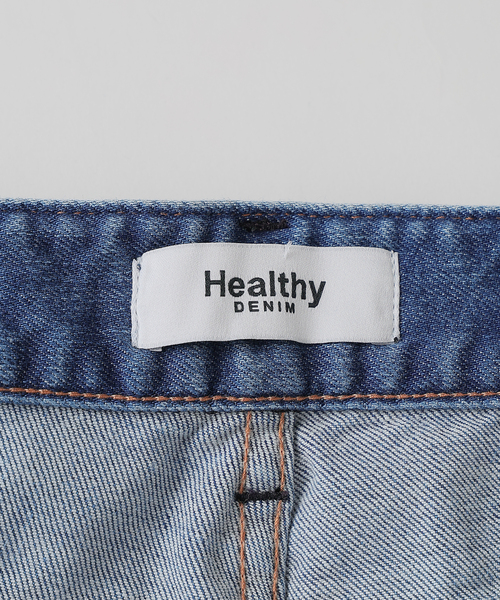 Healthy denim（ヘルシーデニム）の「《追加3》HEALTHY DENIM/ヘルシーデニム SLOBE別注 Quiche（デニムパンツ・レディース・ブルー・22cm/24cm/25cm）」の11枚目の写真