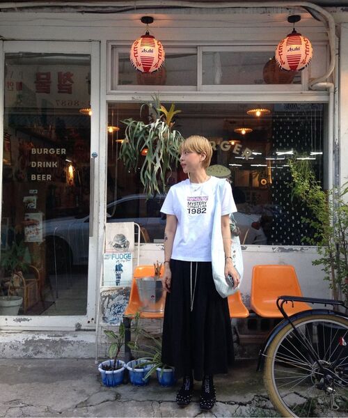 Kijun(キジュン)の「MYSTERY T-Shirt Off-White(Tシャツ/カットソー・レディース・その他・LARGE/MEDIUM/SMALL)」の7枚目の写真