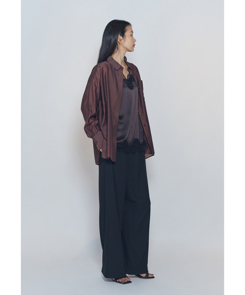 1er Arrondissement(プルミエアロンディスモン)の「クリアーリブイージーパンツ(その他パンツ・レディース・ブラウン系その他5/ブラック系その他3・36/38)」の5枚目の写真