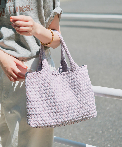 SLOBE IENA(スローブイエナ)の「《追加》SLOBE イントレチャートトートバッグ(トートバッグ・レディース・ブラウン/ベージュ系その他・FREE)」の17枚目の写真