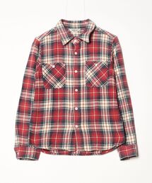 FIVE BROTHER（ファイブブラザー）の「チェック柄長袖シャツ（シャツ/ブラウス）」