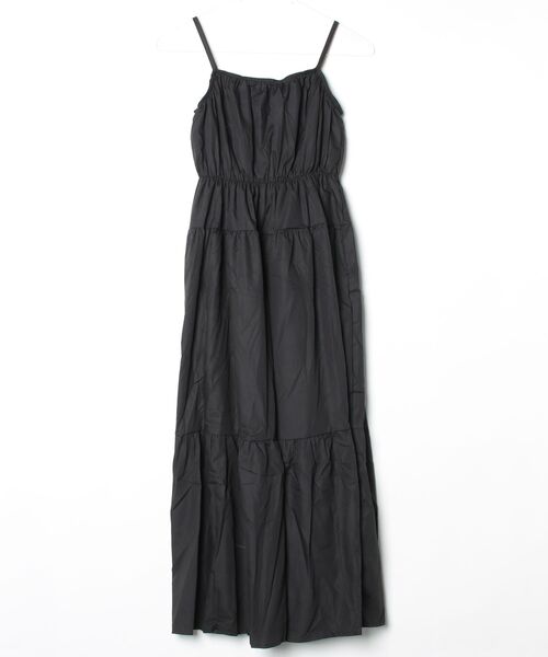 YUGA(ユーガ)の「YUGA_YGMC Korean-style Tiered Flare Camisole Dress(ワンピース・レディース・ホワイト/ブラック・FREE)」の17枚目の写真