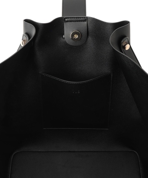 VIS（ビス）の「ダブルハンドルトートバッグ/A4対応・WEB限定カラー（トートバッグ・レディース・ブラック/ダークブラウン/ベージュ系その他/ベージュ系その他2・FREE）」の8枚目の写真
