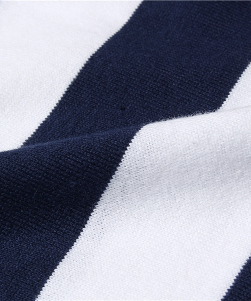 Lee（リー）の「【Lee】ビッグボーダーTee（Tシャツ/カットソー・キッズ・ネイビー・110/130/120/100/140/90/80）」の8枚目の写真