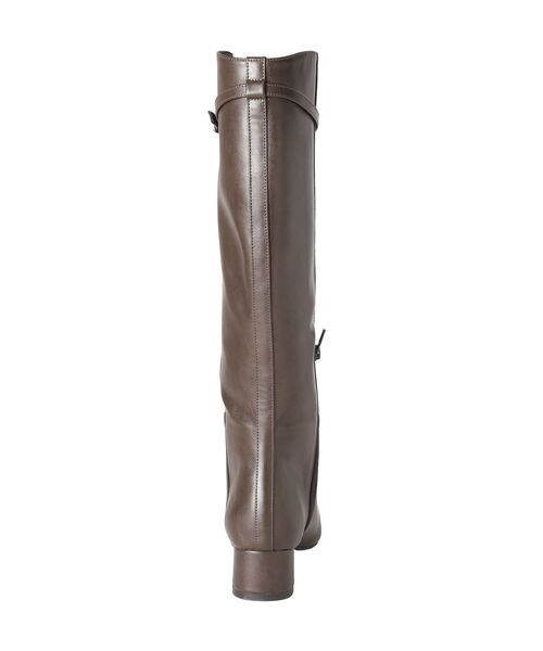 YECCA VECCA(イェッカヴェッカ)の「ベルトデザインロングブーツ(ブーツ・レディース・ブラック/ブラウン・24.5cm/23.5cm)」の18枚目の写真