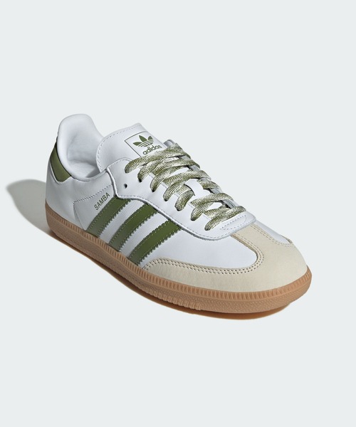 adidas(アディダス)の「サンバ OG シューズ / Samba OG Shoes / アディダスオリジナルス adidas Originals(スニーカー・レディース・ホワイト・26.0cm/25.0cm/25.5cm/22.5cm/22.0cm/23.0cm/23.5cm/24.0cm/24.5cm/26.5cm/27.0cm)」の2枚目の写真
