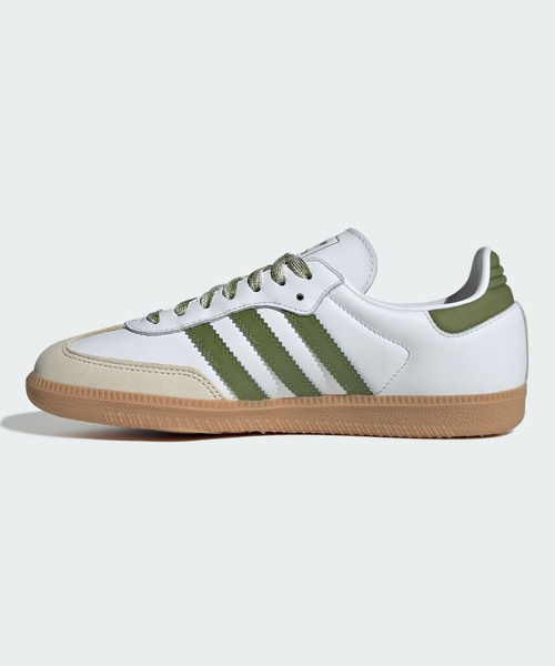 adidas(アディダス)の「サンバ OG シューズ / Samba OG Shoes / アディダスオリジナルス adidas Originals(スニーカー・レディース・ホワイト・26.0cm/25.0cm/25.5cm/22.5cm/22.0cm/23.0cm/23.5cm/24.0cm/24.5cm/26.5cm/27.0cm)」の4枚目の写真