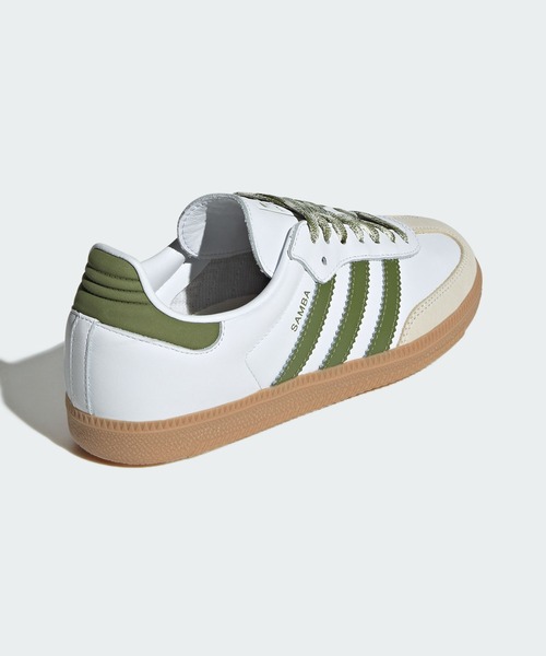 adidas(アディダス)の「サンバ OG シューズ / Samba OG Shoes / アディダスオリジナルス adidas Originals(スニーカー・レディース・ホワイト・26.0cm/25.0cm/25.5cm/22.5cm/22.0cm/23.0cm/23.5cm/24.0cm/24.5cm/26.5cm/27.0cm)」の3枚目の写真