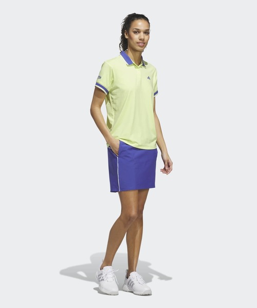 adidas(アディダス)の「クライマクール 半袖ポロシャツ【adidas Golf/アディダスゴルフ】(ポロシャツ・レディース・イエロー・SMALL/MEDIUM/LARGE/X-LARGE/XX-LARGE/X-SMALL)」の5枚目の写真
