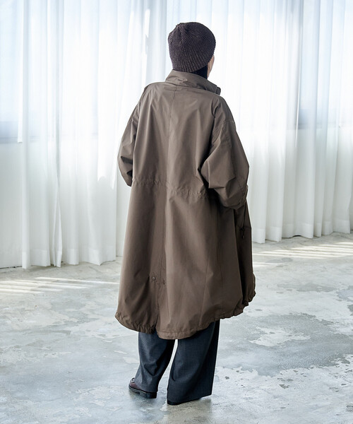 FREAK'S STORE(フリークスストア)の「+Phenix × FREAK'S STORE/プラスフェニックス 別注 GORE-TEX WINDSTOPPER MODS COAT/ゴアテックス ウインドストッパーモッズコート/モッズコート(モッズコート・レディース・ネイビー/ブラウン/ブラック・MEDIUM/SMALL)」の12枚目の写真