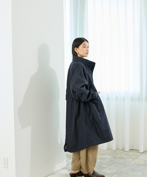FREAK'S STORE(フリークスストア)の「+Phenix × FREAK'S STORE/プラスフェニックス 別注 GORE-TEX WINDSTOPPER MODS COAT/ゴアテックス ウインドストッパーモッズコート/モッズコート(モッズコート・レディース・ネイビー/ブラウン/ブラック・MEDIUM/SMALL)」の11枚目の写真
