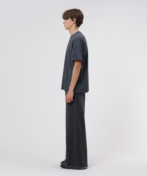 Alpha Industries(アルファインダストリーズ)の「Alpha Industries/アルファ インダストリーズ/ESSENTIAL RELAXED FIT TEE (BATTLEWASH AIR CORPS)/エッセンシャル リラックスフィットTシャツ(Tシャツ/カットソー・メンズ・ブラック/セージグリーン・S/M/L/XL)」の5枚目の写真