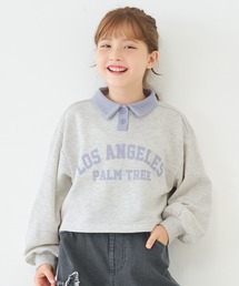 coca（coca）（コカ）の「キッズ　ポロカラースウェットトップス（スウェット）」