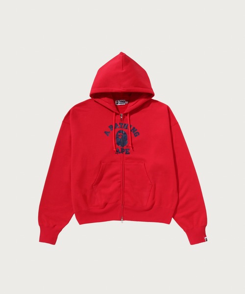 COLLEGE OVERSIZED ZIP HOODIE（パーカー）｜A BATHING APE（ア
