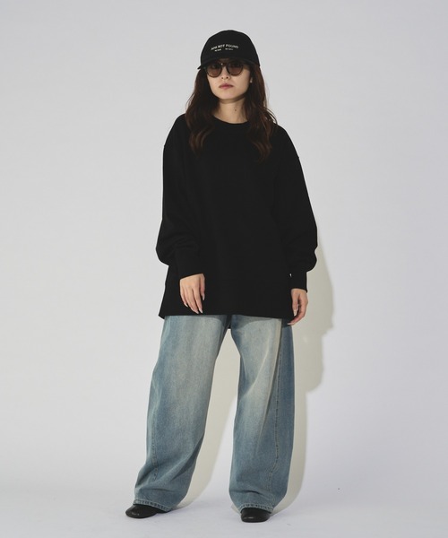 Lui's(ルイス)の「【WEB限定】スーパーオーバーサイズ ヘビースウェット(スウェット・メンズ・ブラック/グリーン系その他・M/S)」の7枚目の写真