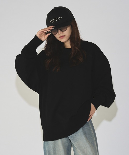 Lui's(ルイス)の「【WEB限定】スーパーオーバーサイズ ヘビースウェット(スウェット・メンズ・ブラック/グリーン系その他・M/S)」の4枚目の写真