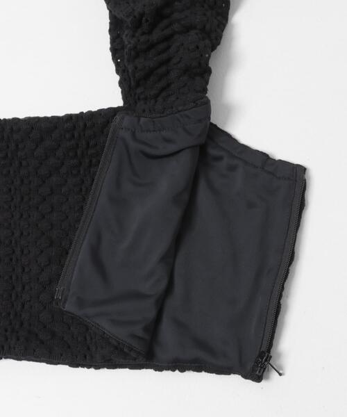 THE GOODLAND MARKET(ザグッドランドマーケット)の「cwtch LACE BUSTIER(ニット/セーター・レディース・ホワイト/ブラック・FREE)」の6枚目の写真