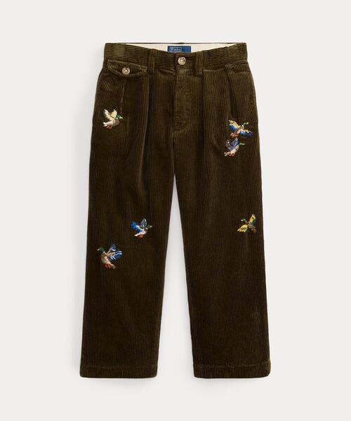 POLO RALPH LAUREN CHILDRENSWEAR(ポロ ラルフ ローレン チルドレンズウェア)の「Whitman リラックス フィット コーデュロイ パンツ(その他パンツ・キッズ・ブラウン系・7/6/4/3)」の1枚目の写真