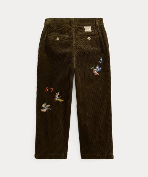 POLO RALPH LAUREN CHILDRENSWEAR(ポロ ラルフ ローレン チルドレンズウェア)の「Whitman リラックス フィット コーデュロイ パンツ(その他パンツ・キッズ・ブラウン系・7/6/4/3)」の2枚目の写真