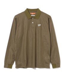 ORANGE LABEL / ワンポイント ロングスリーブ ポロシャツ(吸水速乾)
