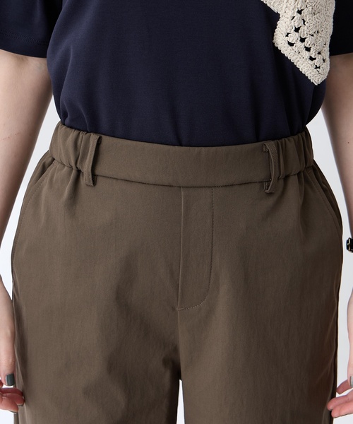 Petit Honfleur(プチオンフルール)の「ストレッチストレートパンツ【ウエストゴム】(その他パンツ・レディース・ベージュ/ブラウン・M/L)」の10枚目の写真