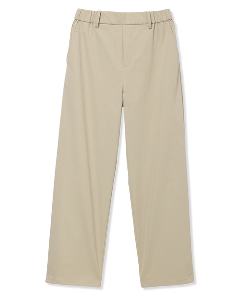 Petit Honfleur(プチオンフルール)の「ストレッチストレートパンツ【ウエストゴム】(その他パンツ・レディース・ベージュ/ブラウン・M/L)」の20枚目の写真