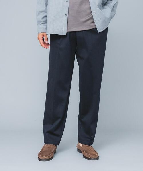 URBAN RESEARCH ROSSO MEN(アーバンリサーチロッソメン)の「『セットアップ対応/防シワ』 ウールジャージーストレートスラックス(その他パンツ・メンズ・ブラック/グレー/ネイビー・SMALL/MEDIUM/LARGE/X-LARGE)」の1枚目の写真