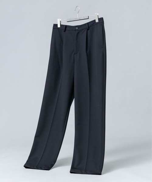 URBAN RESEARCH ROSSO MEN(アーバンリサーチロッソメン)の「『セットアップ対応/防シワ』 ウールジャージーストレートスラックス(その他パンツ・メンズ・ブラック/グレー/ネイビー・SMALL/MEDIUM/LARGE/X-LARGE)」の9枚目の写真