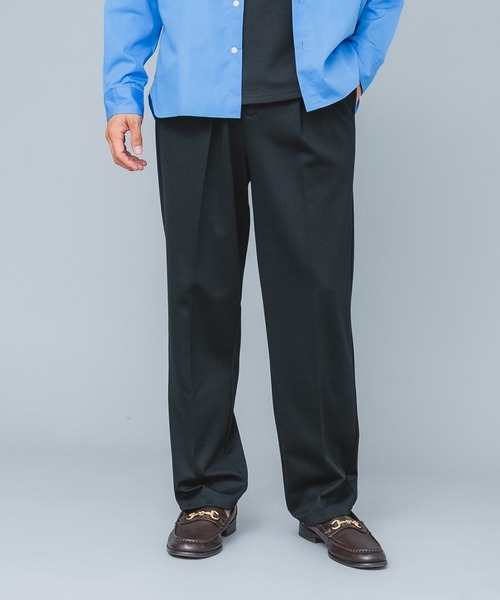 URBAN RESEARCH ROSSO MEN(アーバンリサーチロッソメン)の「『セットアップ対応/防シワ』 ウールジャージーストレートスラックス(その他パンツ・メンズ・ブラック/グレー/ネイビー・SMALL/MEDIUM/LARGE/X-LARGE)」の17枚目の写真