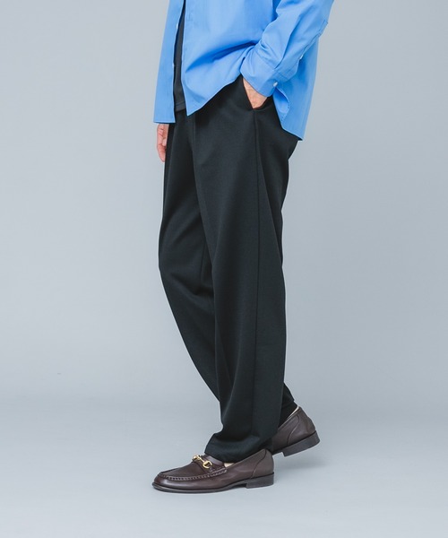 URBAN RESEARCH ROSSO MEN(アーバンリサーチロッソメン)の「『セットアップ対応/防シワ』 ウールジャージーストレートスラックス(その他パンツ・メンズ・ブラック/グレー/ネイビー・SMALL/MEDIUM/LARGE/X-LARGE)」の18枚目の写真