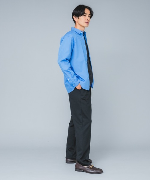 URBAN RESEARCH ROSSO MEN(アーバンリサーチロッソメン)の「『セットアップ対応/防シワ』 ウールジャージーストレートスラックス(その他パンツ・メンズ・ブラック/グレー/ネイビー・SMALL/MEDIUM/LARGE/X-LARGE)」の20枚目の写真