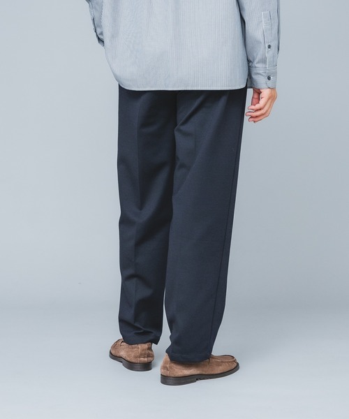 URBAN RESEARCH ROSSO MEN(アーバンリサーチロッソメン)の「『セットアップ対応/防シワ』 ウールジャージーストレートスラックス(その他パンツ・メンズ・ブラック/グレー/ネイビー・SMALL/MEDIUM/LARGE/X-LARGE)」の6枚目の写真