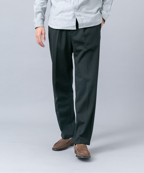 URBAN RESEARCH ROSSO MEN(アーバンリサーチロッソメン)の「『セットアップ対応/防シワ』 ウールジャージーストレートスラックス(その他パンツ・メンズ・ブラック/グレー/ネイビー・SMALL/MEDIUM/LARGE/X-LARGE)」の22枚目の写真