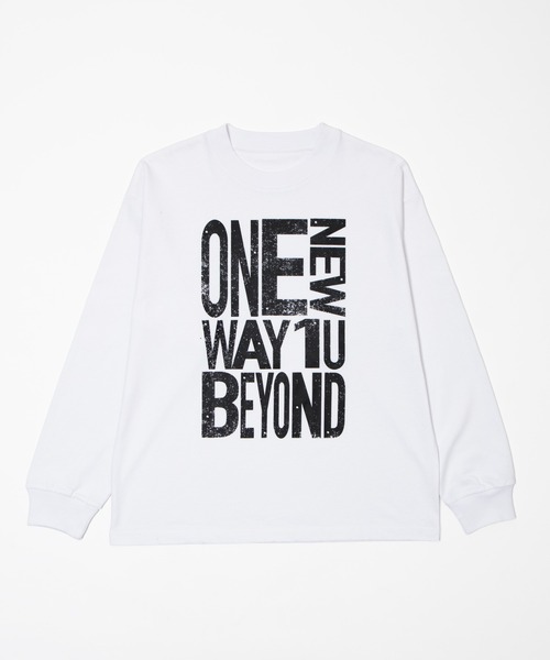 WEGO(ウィゴー)の「WEGO/【26年秋冬新作】BIGメッセージロンT(Tシャツ/カットソー・メンズ・ホワイト/スミクロ・LARGE/MEDIUM)」の18枚目の写真