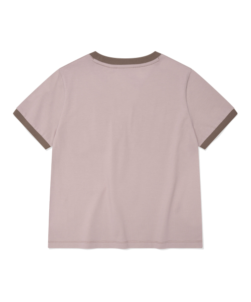 Wacky WiLLy(ワッキーウィリー)の「ウィメンズタイポパッチワーク半袖Tシャツライトピンク(Tシャツ/カットソー・レディース・その他・SMALL/MEDIUM)」の3枚目の写真