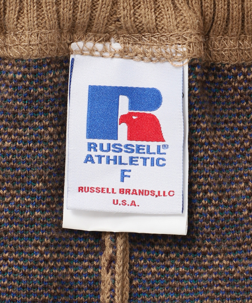 Russell Athletic(ラッセルアスレティック)の「別注【RUSSELL ATHLETIC*JM for JS】フレアスウェットライクニットパンツ(その他パンツ・レディース・キャメル・FREE)」の18枚目の写真