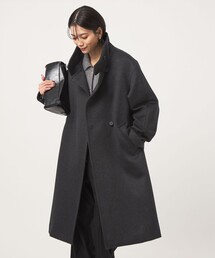 ［size SHORT/TALLあり］＜1_OF MINE＞スタンドカラー ロング コート