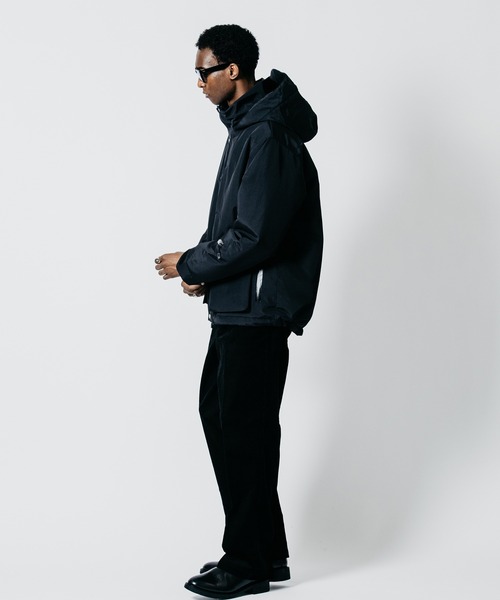 CRIMIE(クライミー)の「3-LAYER MID WESTERN MILITARY PARKA JACKET(ナイロンジャケット・メンズ・ブラック・XXL/XL/L/M/S)」の11枚目の写真