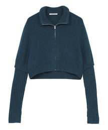 CURRENTAGE（カレンテージ）の「WOOL CASHMERE ZIP SHORT CARDIGAN（カーディガン/ボレロ）」