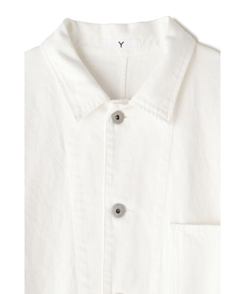 Y(ワイ)の「Y / 12.5oz ORGANIC COTTON DENIM BZ(ブルゾン・メンズ・ホワイト・SMALL/LARGE/MEDIUM)」の18枚目の写真