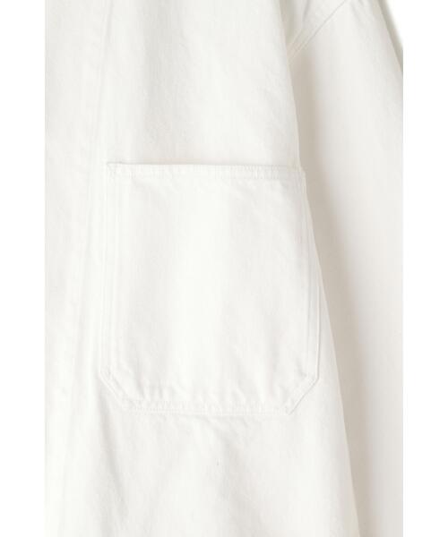 Y(ワイ)の「Y / 12.5oz ORGANIC COTTON DENIM BZ(ブルゾン・メンズ・ホワイト・SMALL/LARGE/MEDIUM)」の19枚目の写真